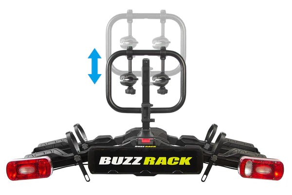 BUZZRACK SCORPION LITE 2 E BIKE RACK (TOW BALL)
